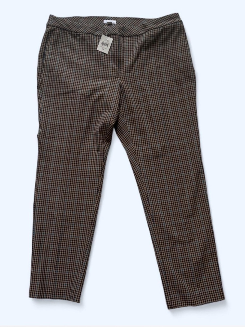 J Jill Premium Bi Stretch checked trousers